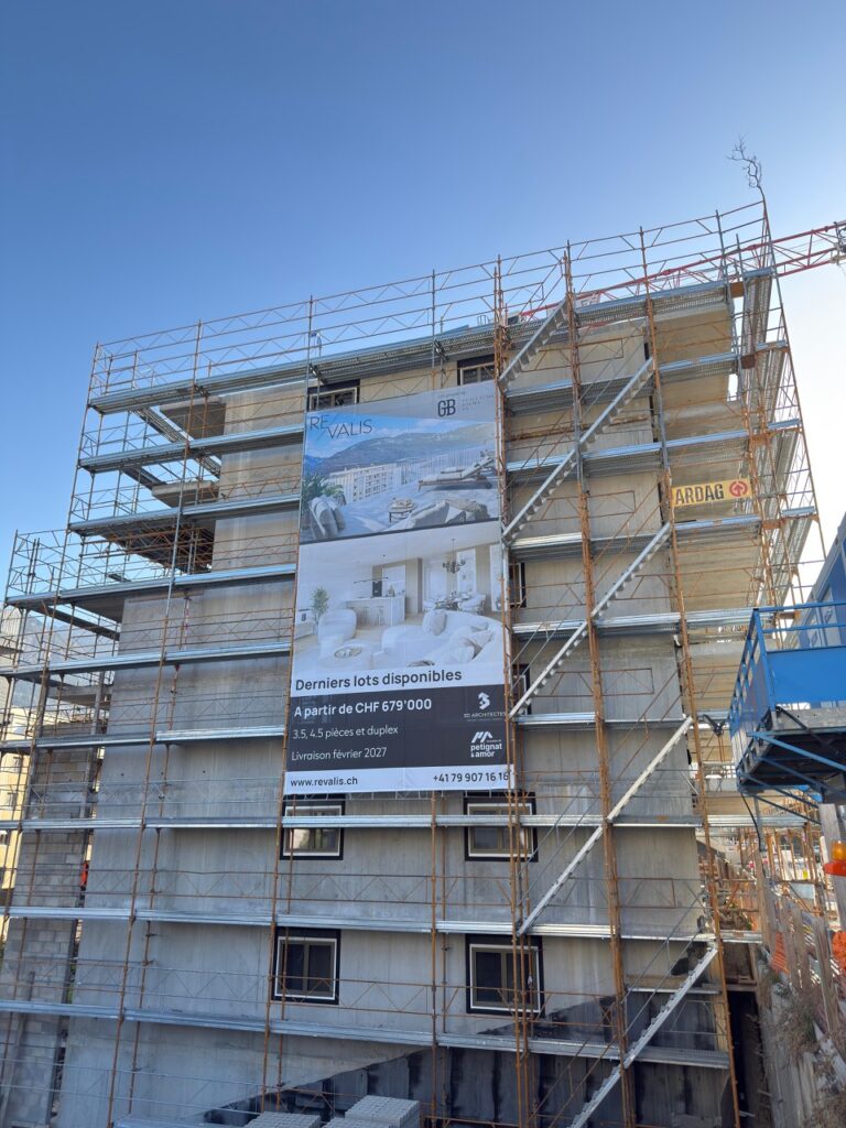 Affichage signalétique immobilier marketing communication