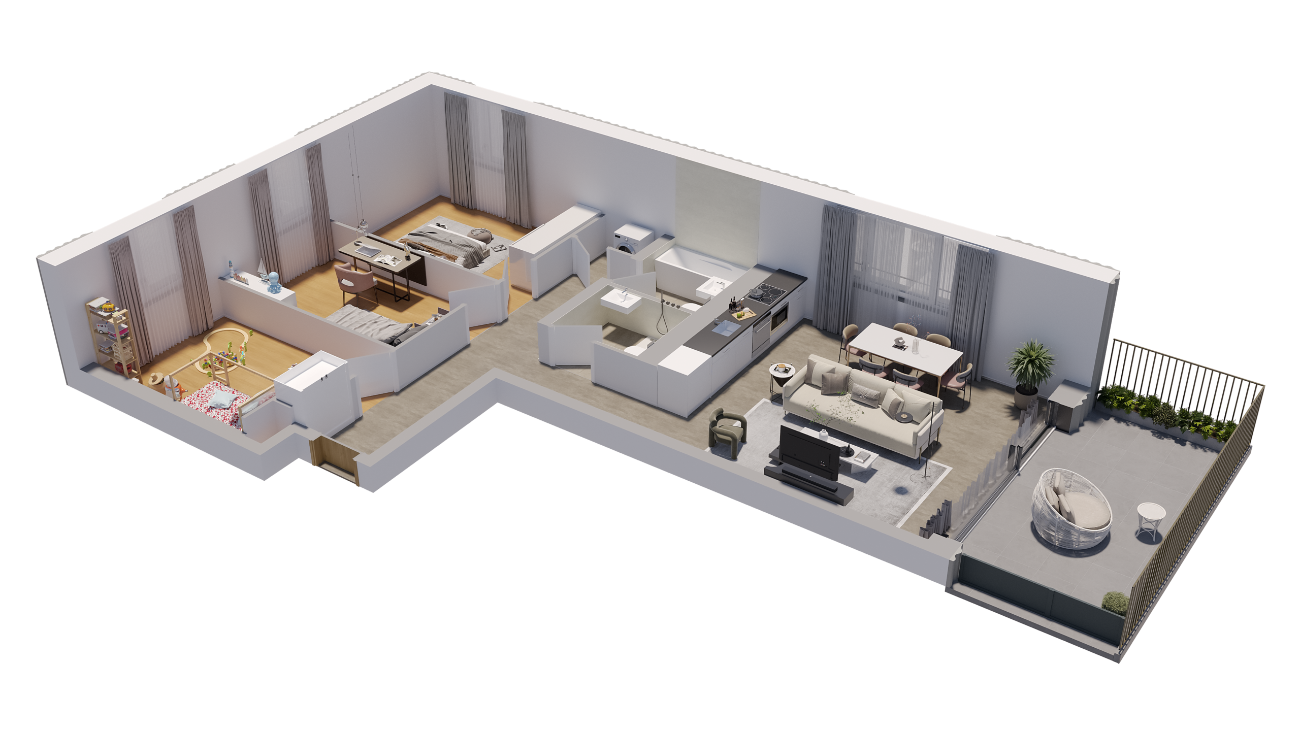 Image 3D immobilier